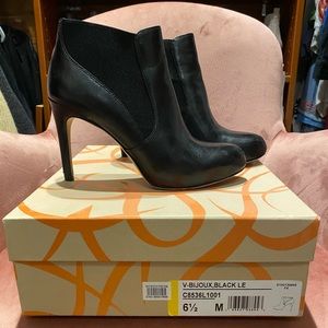 Via Spiga Black Booties!!